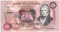 Bank Of Scotland Higher Values 20 Pounds,  1. 7.1991